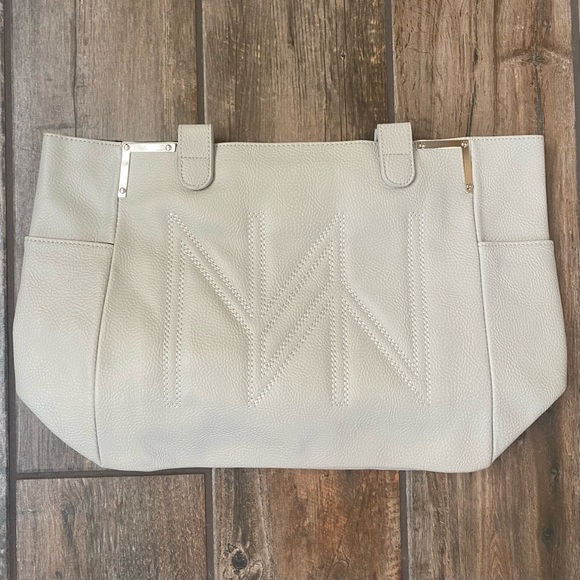 Miche Celine Shell. Quilt stitching. Dove grey color. Side pockets. - Picture 1 of 4
